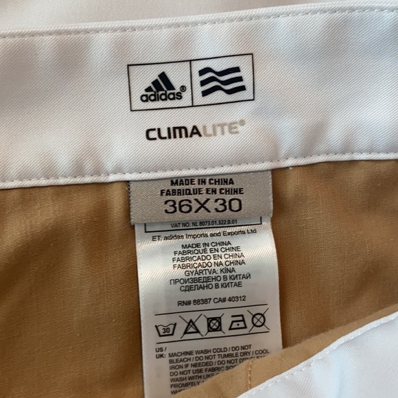 🏌️- Adidas Climalite 36x30 Golf Pants - Picture 3 of 8